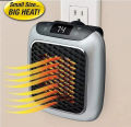 Electric Heater Portable Heater Plug in Wall Heating 800w Mini Fan Heater Space Heater Powerful Warm Air Blower Fast Heating PTC Heating Warming by Swift Decor. 