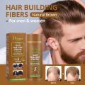 Disaar Organic Brown Hair Fiber Powder Disaar Hairdressing Building OEM Hair Loss Treatment Hair Fiber 22g DS5112. 