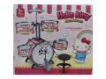Hello Kitty Kids Jazz Drum Set Musical Instrument Playset Learning Toy. 