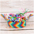 VSCO Girl Bracelet Graduation Season Party Wear Hand Woven Friendship Bracelet 5 Set. 