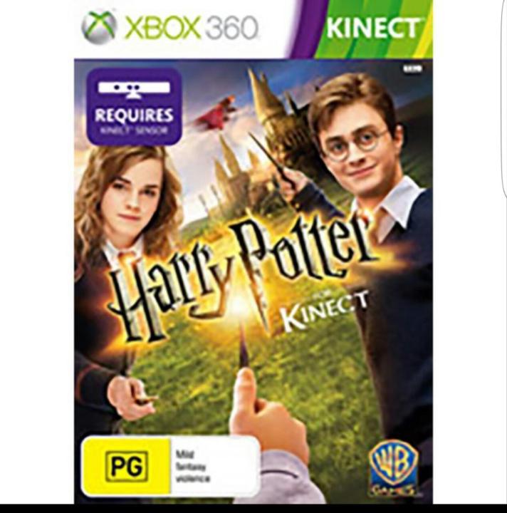 Xbox 360 KINECT Game Harry Potter Real Game DVD With Hard Cover With Free Surprise Gift