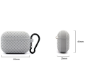Silicon Breathable Braided Case Cover for Apple Airpods Pro 2 Soft TPU Cover For Airpods Pro  2  Charging Box Bags. 