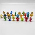 Stikeez Fruit Vegetable Monster Figures Doll Collection Ornaments Soft Plastic Mini Suction Cup Supermarket Blind Bag Gift Kids. 