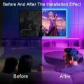 LED Strip Lights 5050 RGB 5V Led Light Strip APP Control LED Lamp Tape Diode Lights for Gaming Room TV Backlight Room Decoration. 