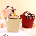 Gift Bag Leather Packaging Bags Party Supplies Small Leather Bag Exquisite Candy Box. 