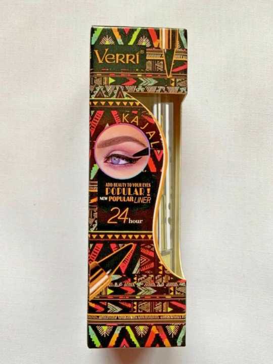 Verri Waterproof Kajal, Black Kajal, Long-lasting Kajal, Smudge-proof Kajal, Eyeconic Kajal, Kajal Stick, Kajal Pencil,