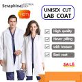 Lab Coat Wrinkle  Male Female Unisex Best Quality Uniform. 