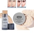 Arfa cosmetics deal tv stick foundation and loss powder natural color all skin types use. 