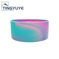Silicone Bottle Cover Silicone Water Bottle Boot Protector Cover for Travel Tumbler Anti-slip Noise Reducing Scratch Resistant Cup Accessories 7.5cm Size Insulated Bottom Sleeve for Water Cup Silicone. 