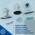 Custom Logo Stamp – Pre-Inked, No Ink Pad Needed – Personalized Flash Foam Stamps for Business, Personal & Office Use. 