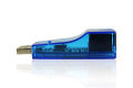 Usb to Ehernet High-Speed USB 2.0 Ethernet Adapter (RJ45) QF9700 Chipset for Seamless Network Connectivity. 