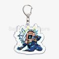 Popular Fun Valorant Keychain Ett Sova Cypher Man Acrylic Key Chain for Accessories Pendant Key Ring Keychains Jewelry Gift. 