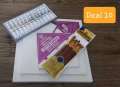 CANVAS DEAL -1 (3 PCS CANVASES -ACRYLIC SET -ASSORTED BRUSHES). 