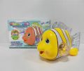 Clown Fish Battery Operated Toy With Lights and Music. 