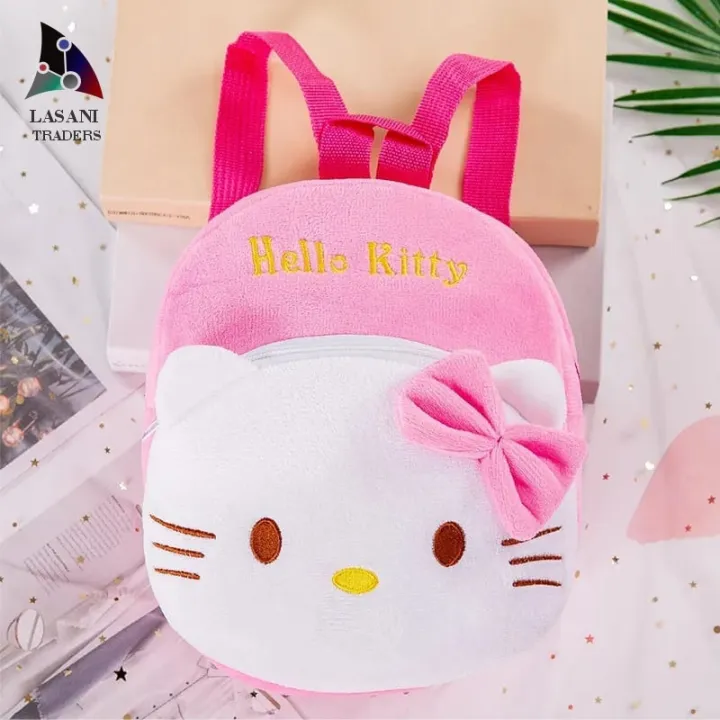 LT-03%20Hello%20Kitty%20(White-Pink)%20Cartoon%20Character%20Backpack%20for%20Small%20Kids%20Size%209%20inches%20Stuff%20Bag%20-%20Image%203
