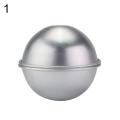 2Pcs 4.5/5.5/6.5cm 3D Aluminum Alloy Homemade Round Sphere DIY Bath Bomb Mold. 