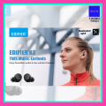 100 % Original Edifier X3 Bluetooth 5 Earbuds - White. 