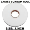 Ladise Fabric Women Buckram (1" inch width) 100 yards Roll | Ladies soft cheepi | Ladies One Side Fusing Tape  Chepi Fusing Paper Bukram Sheet for cloth high Quality. 