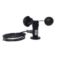 CE certificate RS485 0.4-2V Pulse zigbee aluminium alloy three cup anemometer Wind speed velocity sensor for weather station. 