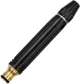 High Pressure Water Spray Nozzle Hose Pipe Adjustable Metal Spray Nozzle Water Pressure Booster Water Spray Gun for Car Wash cleaning & Gardening Water Pressure Nozzle. 