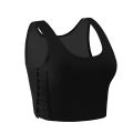 Summer corset les, super flat big chest, small side buckle, plastic chest, small vest, shrink chest, flat chest, sports bra for female students. 