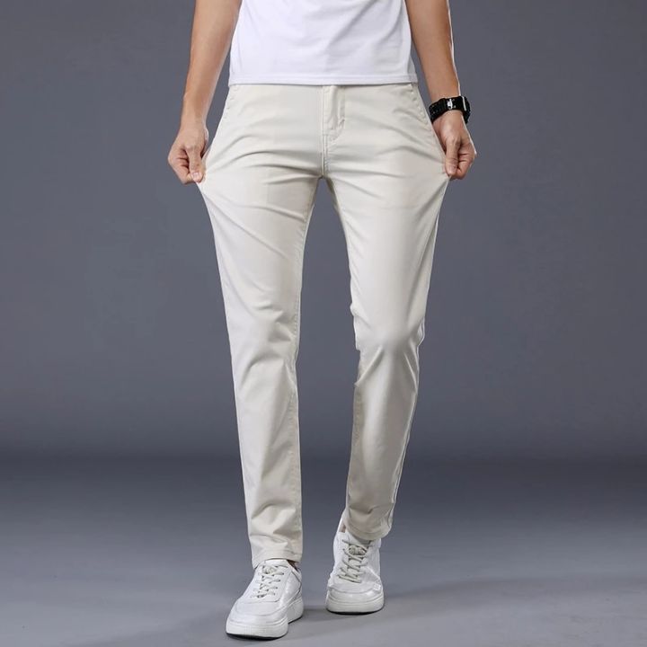 New%20Men's%20Casual%20Basic%20Pants%20Business%20Cotton%20Jeans%20Regular%20Straight%20Pocket%20Stretch%20Pants%20in%20Trending%20Fashion%20-%20Image%202