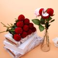 Romantic Rose Flower Bouquet Ring Box Jewelry Packaging Valentine's Day Gift Box. 