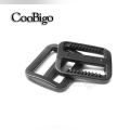 12pcs Plastic 1"(25mm) Black Slider Adjustable Buckle For Outdoor l Backpack Bag Strap Webbing Accessories. 