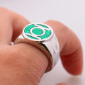 Dc Comics Super Hero Ring Green Lantern Rings For Movie Trendy Jewelry Men And Women Wholesale Enamel Power Ring Men Gift. 