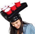Original Official Hat Pong | Original Bear Pong Game | Premium Quality | 2 Inflatable Hats | 12 Red Cups | 2 Balls | Drinking Game | Party Game | Home Party | OriginalCup UK IMPORT. 