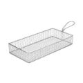 Heavy Duty Rectangular Service Basket In Chrome. 