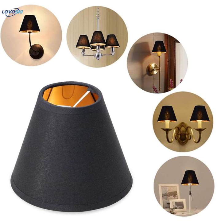 Handmade Petal Cloth Lampshade – Decorative Pendant Light Cover For Dining Room, Bedroom, Cafe, Office (Beige, 34cm Bottom Diameter)