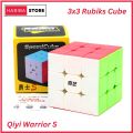 Original Qiyi Warrior S Cube 3x3 Sticker Less Best Quality Fast Speed Magic Cube Educational Puzzle Toys. 