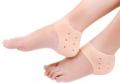 Silicone Gel Heel Soft Socks  Moisturizing Protector Insoles Foot. 
