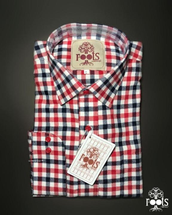 Red & Blue Checks- Full Sleeves- Casual Shirt