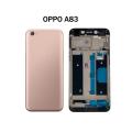 OPPO A83 Metal Housing Full Body Casing Replacement Parts Case With Side Volume Buttons Middle Frame Plate And Back Frame. 
