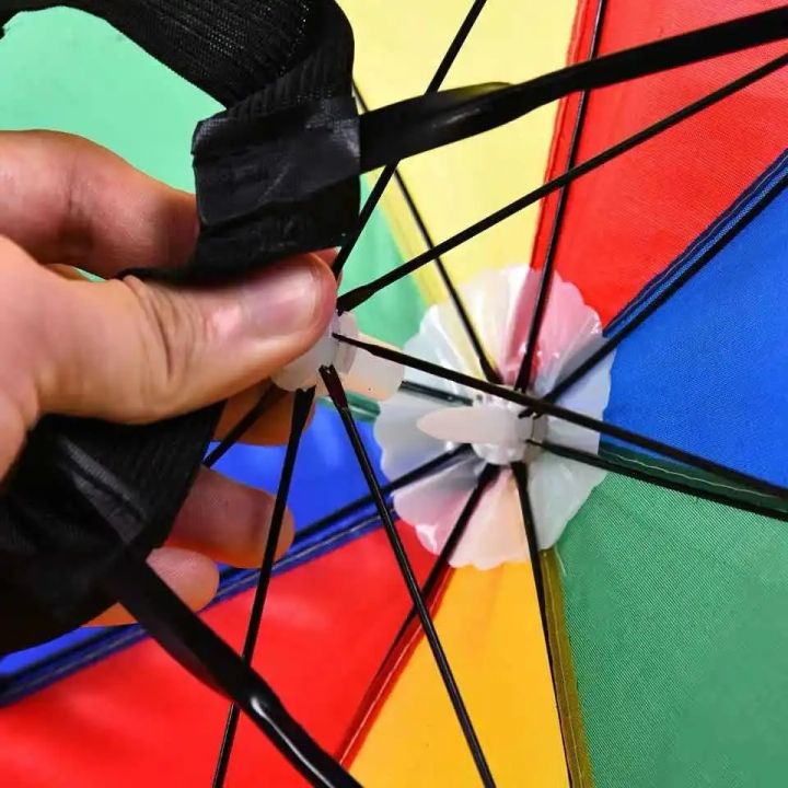 Outdoor%20Sun%20Shade%20Waterproof%20Camping%20Fishing%20Headwear%20Cap%20Portable%20Rain%20Umbrella%20Hat%20Foldable%20Adjustable%20Fishing%20Hat%20for%20Men%20-%20Image%204