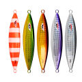 MeterMall Slow Flat Fall Jig, Luminous Vertical Jig, Artificial Lure Jig Fishing Lure, Speed Fast Jig Sea Fishing Jigging Spoon Lures, For Tuna Kingfish Bass Salmon 300g/400g/500g. 