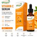 Glowganic Vitamin C Face Serum 30ml | Brightening Face Serum | Dark Spot Remover | Anti Aging | Acne Marks | Glowing Skin | For Men & Women. 