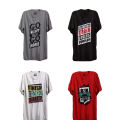 Pack of 4 imported gym printed T-shirt. 