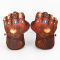 Cross-Border Foreign Trade Anime Peripheral Hulk Boxing Gloves Black Thread Spider New Gloves Children's Gift Toys Fist. 