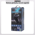 Remax Fast Car Charger 3-USB 3.1A Output PD3.0 QC3.0 SCP/FCP/AFC Fast Charge Intelligent Charger Power Adapter For Mobile Phones. 