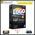 Summitsoft Logo Design Studio Pro Vector Edition 2025 Latest (64Bit Pre-Activated) + 4GB USB --- (2 in 1). 