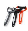 Best Quality Vegetable Peeler-Stainless steel Grater 3 In 1 multifunctional rotary vegetable/fruit peellers , Fruit Vegetable Peeler. 