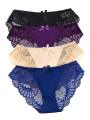 Se.xy Style Briefs Panty for Girls - Lace Women Panties Underwear - Ladies Panties Underwear - Ladies Undergarments - Net Panties - Stylish Underwear Briefs for Multicolours Random Colours We Can And Send Colours. 