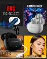 Audionic Airbud 425 Quad Mic | ENC Wireless Earbuds | Gaming mode Low Latency TWS Earbud With 40 Hours Playtime | IPx4 Water Proof Wireless Earphones With Voice Assistance Bluetooth Ear buds And Headphones. 