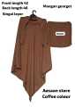 Khimar Hijab with Niqab Patti | Length of 48 inch. 