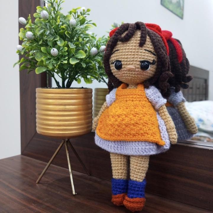 KIKI Doll Hand Made Crochet Doll
