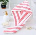 Microfiber Hair Dry Cap | Colorful Striped Hair Towel | Super Absorbent Hair Wrap Cap | Quick Dry Towel for Women | Long Hair Shower Cap | Bathroom Hair Drying Towel | Soft Microfiber Hair Wrap | Lightweight Shower Cap | Hair Care Essentials | Quick Dry H. 