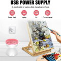 Electric Paint Brush Cleaner Rinse Cup USB Cleaning Washer Rinser Multifunctional Paint Brush Cleaning Tool for Acrylic. 